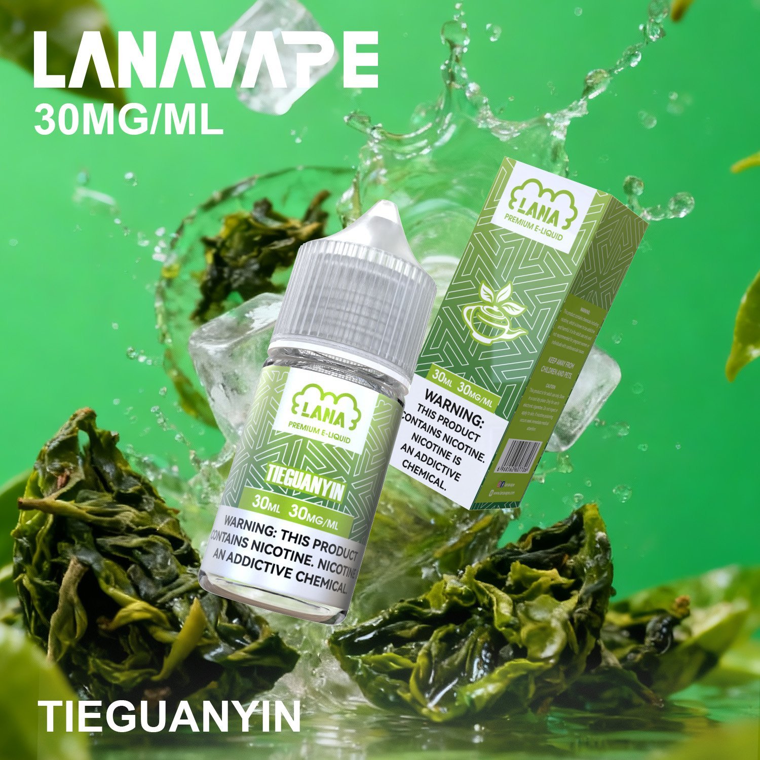 LANA 極冰系列 30ml 電子煙油 鐵觀音口味